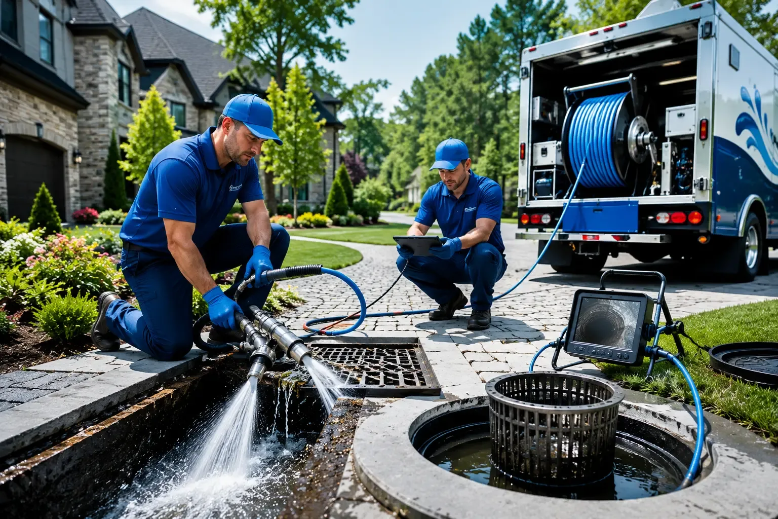Local outdoor drain cleaning professionals in Smithers, WV